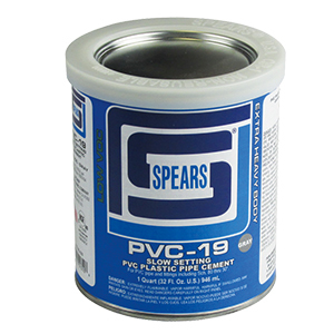 PVC19G-020 Spears Manufacturing  PVC Cement